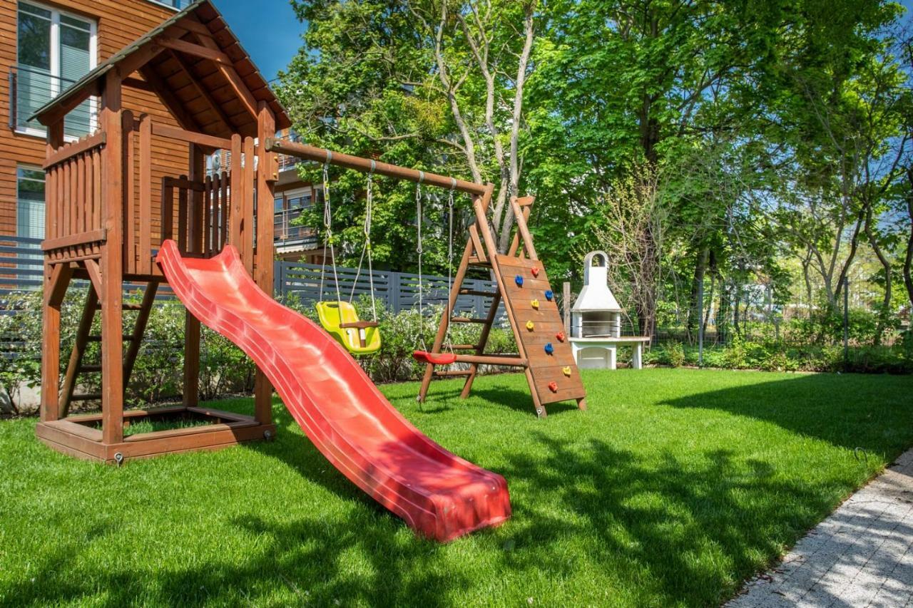 Villa Allegra Apartamenty Z Ogrodem I Sala Zabaw ,Darmowy Parking I Lezaki, 5Minut Do Morza Gdynia Dış mekan fotoğraf